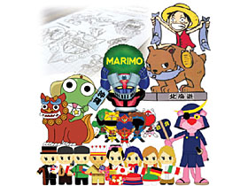 取り扱いご当地キャラ商品
